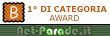 PRIMO DI CATEGORIA Award