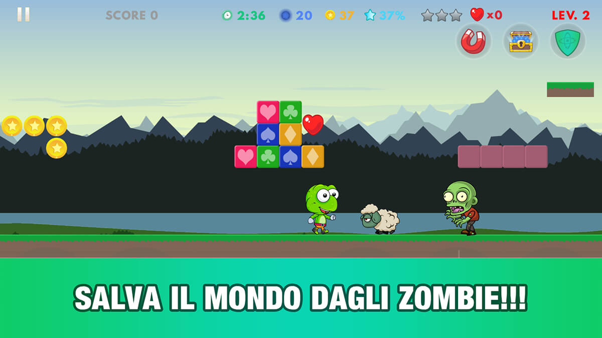 Rana contro Zombie (Frog vs Zombies) zombies