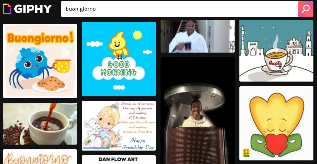 immagini buongiorno gratis per whatsapp buongiorno e buonanotte giphy gif