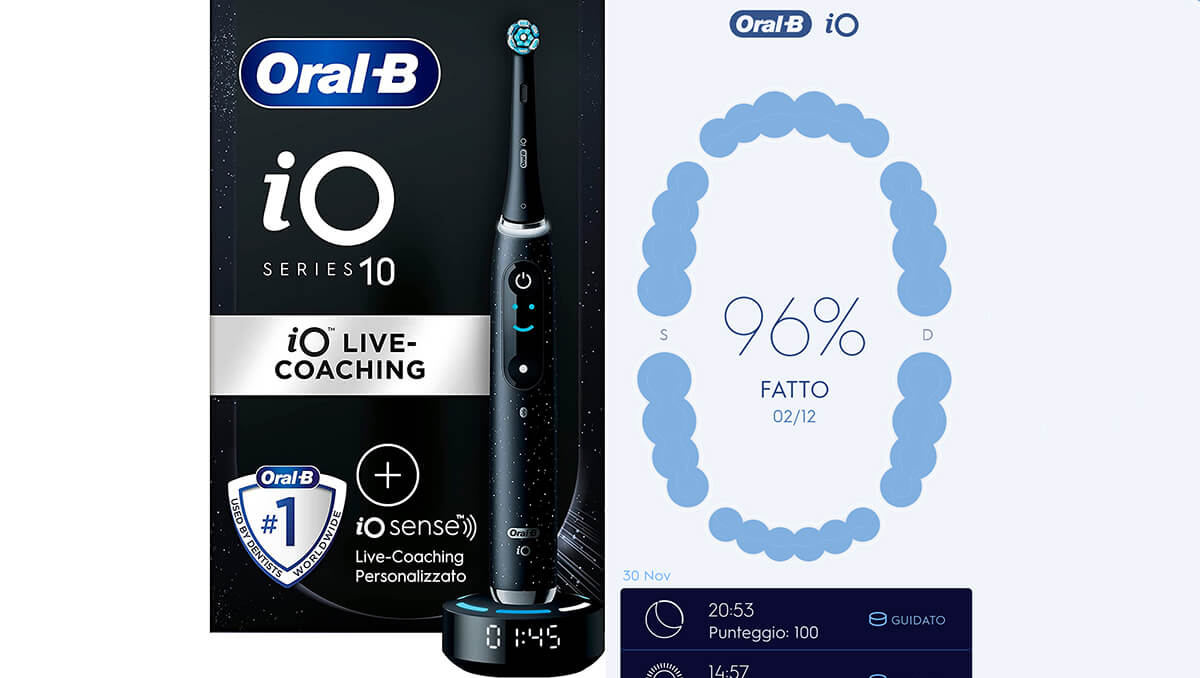 Lo spazzolino elettrico Oral-B IO 10 logo